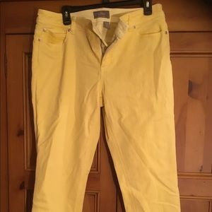 Chico’s ladies crop cuffed jeans/pants size 2.5/14